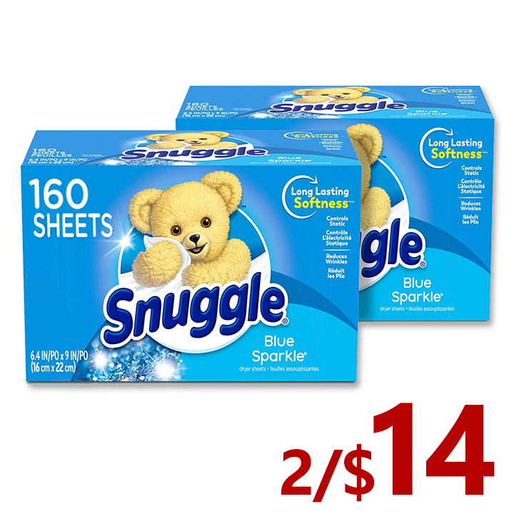 Snuggle dryer sheets