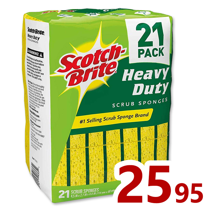 Scotch-Brite sponges